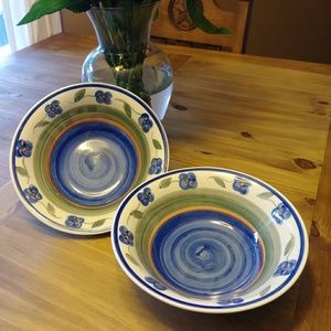 Tabletops Unlimited Set of 2 Serving Bowls
